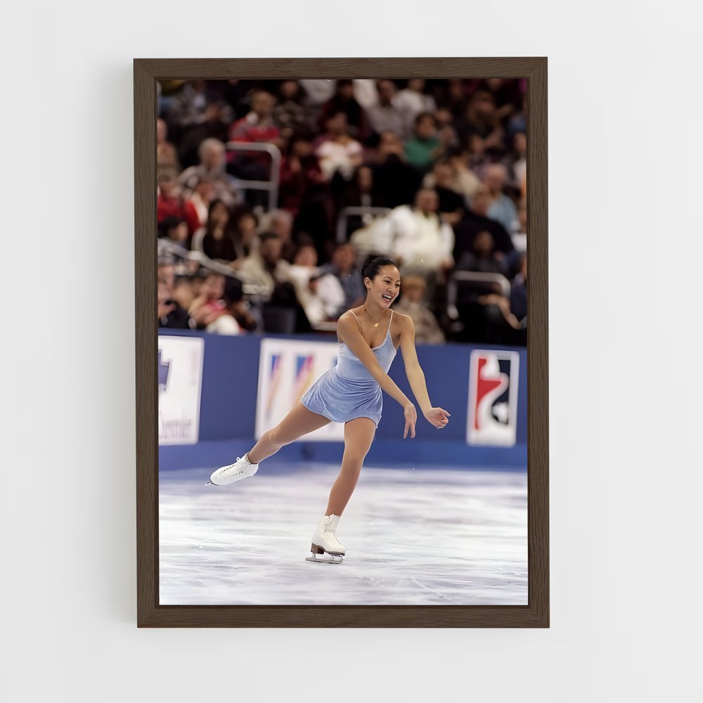 Poster Michelle kwan tournée – affiche Patinage artistique (vue 5)